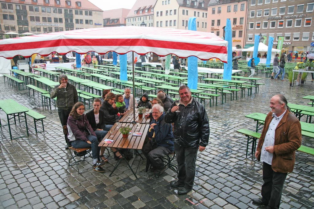 BIOerleben 2010 bei den Möbelmachern im Regen