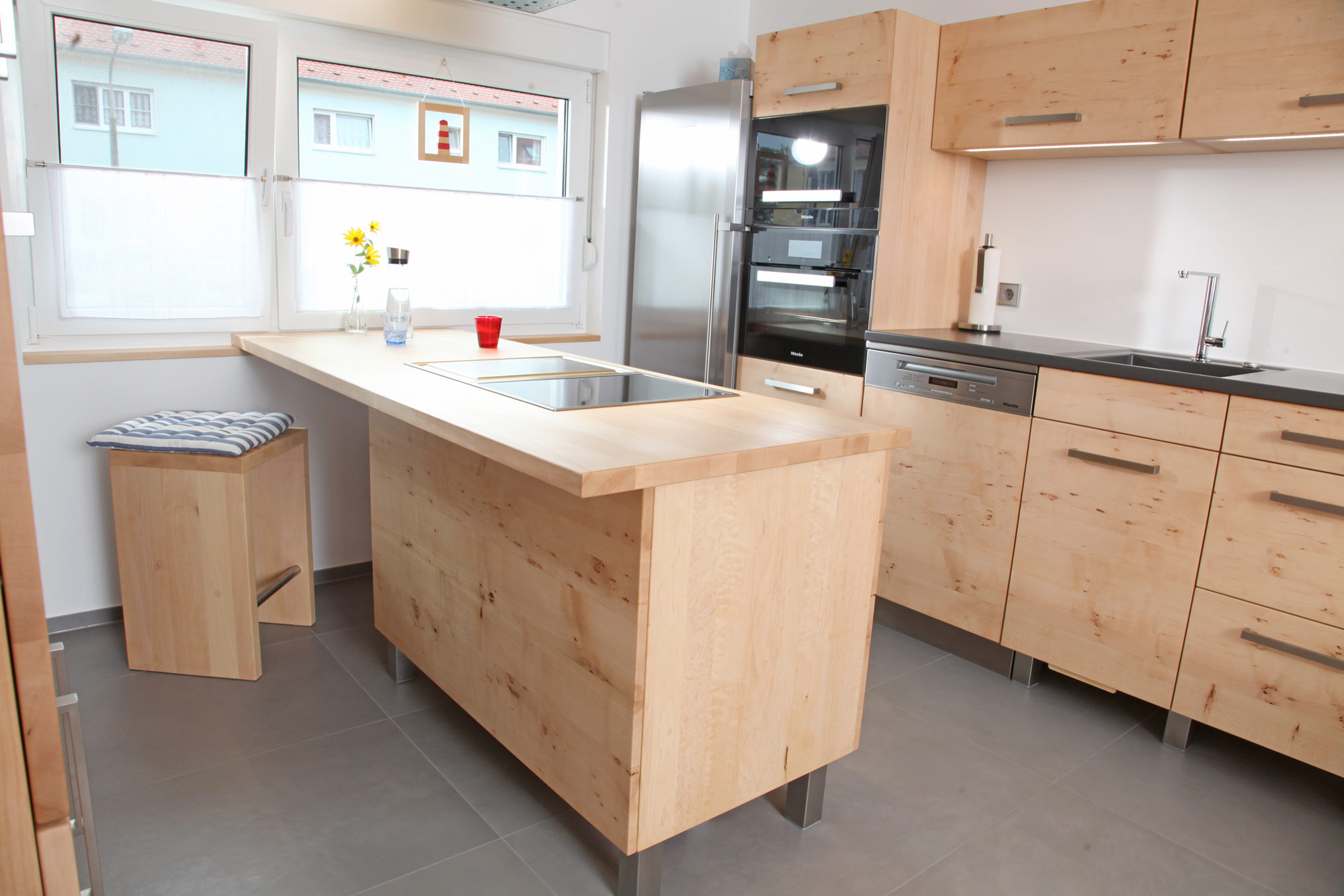 Ahorn Maserung - CPL Ahorn Melance 04Q Landhaustüren CPL Maserung