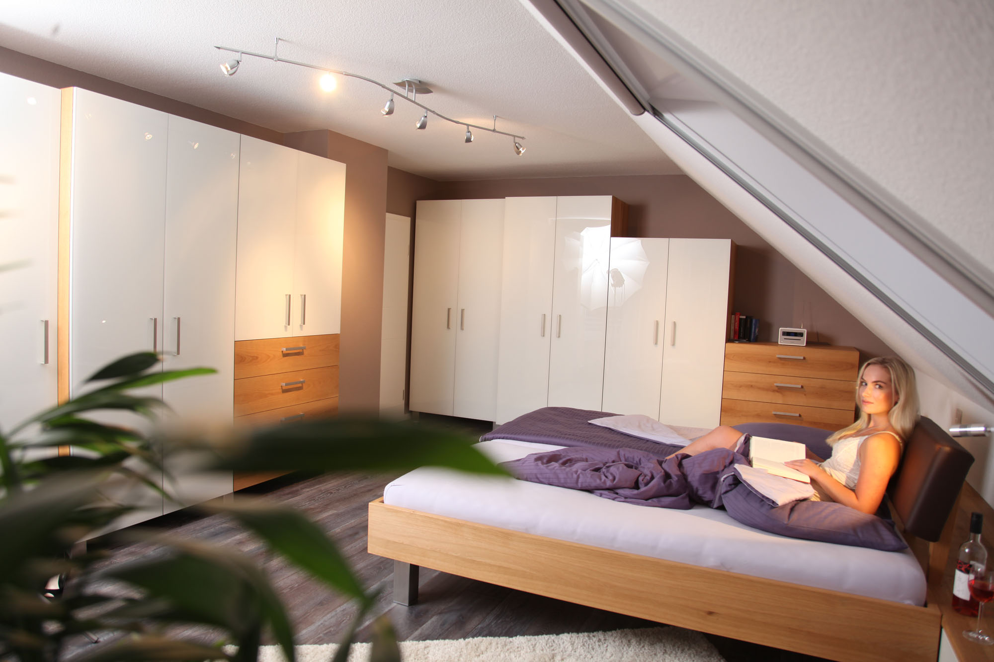 Massivholzschlafzimmer von den Möbelmachern aus Franken 2014 bis 2015