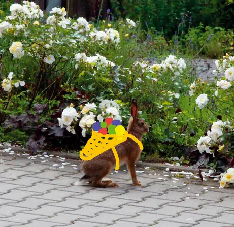 Osterhase bei den Möbelmachern 
