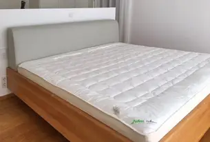 Lederkopfteil in grau Lederkopfteil in grau