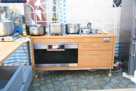 Miele Küchencontainer  Kirschbaum 