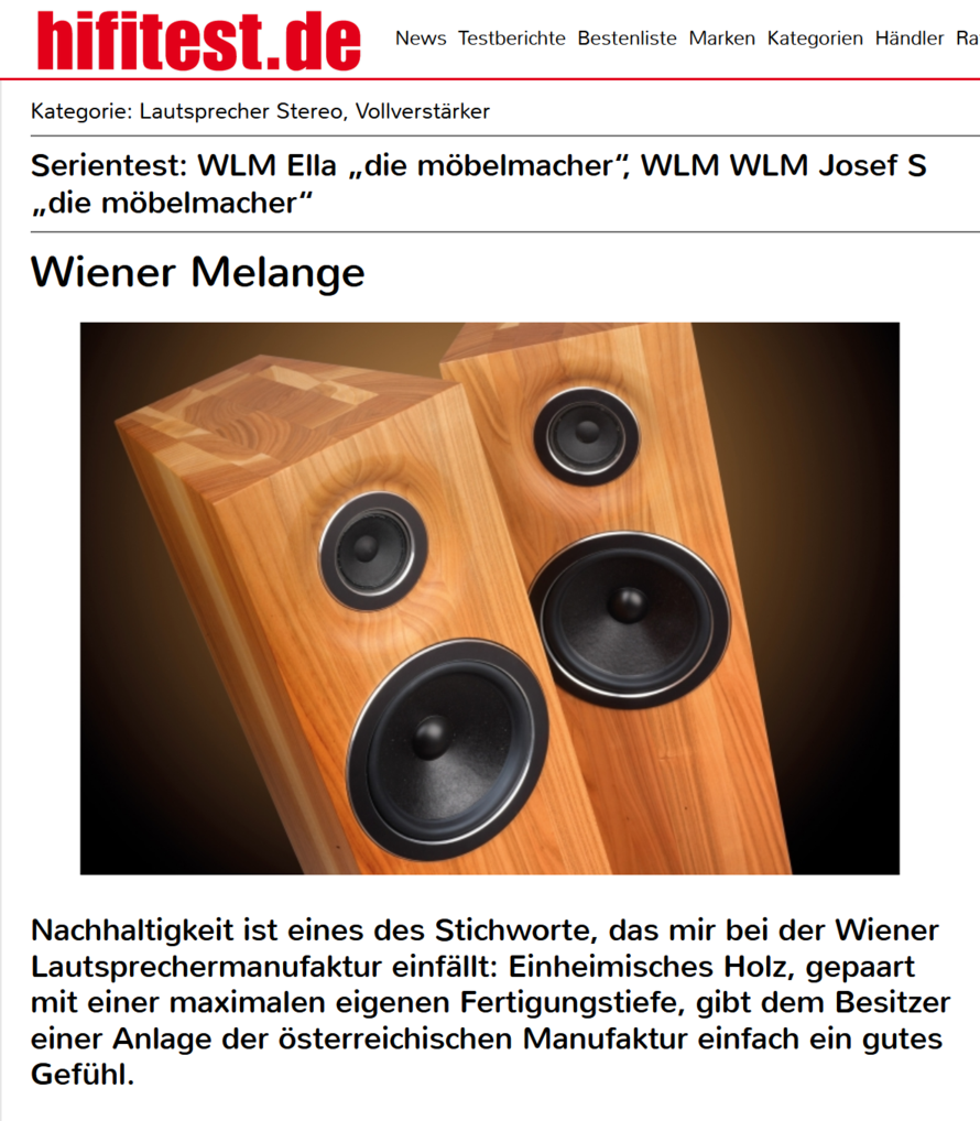 Die Hifianlage der Möbelmacher im Hifitest 