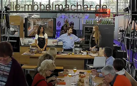 Küchenshow auf der Heim und Handwerk 2017
