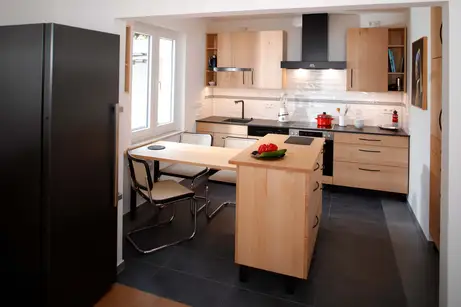 Nachhaltige Massivholzküche in Bielefeld Nachhaltige Massivholzküche in Bielefeld