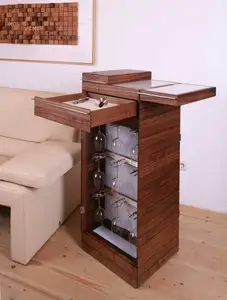 Weinschrank WEinschrank aus Nussbaum