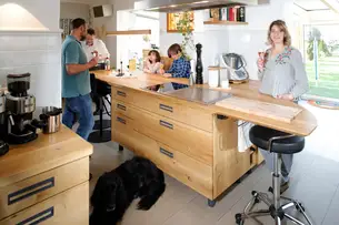 Raffinierte Kücheninsel in Nürnberg Falkenheim