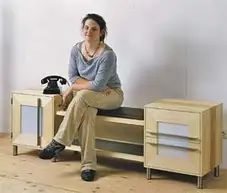 Schreinerin und Geographin Julia Hölzel