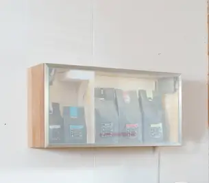 Schaltbares Glas für die Kaffeesammlung 