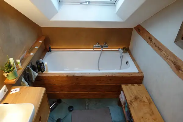 Holzbadewanne