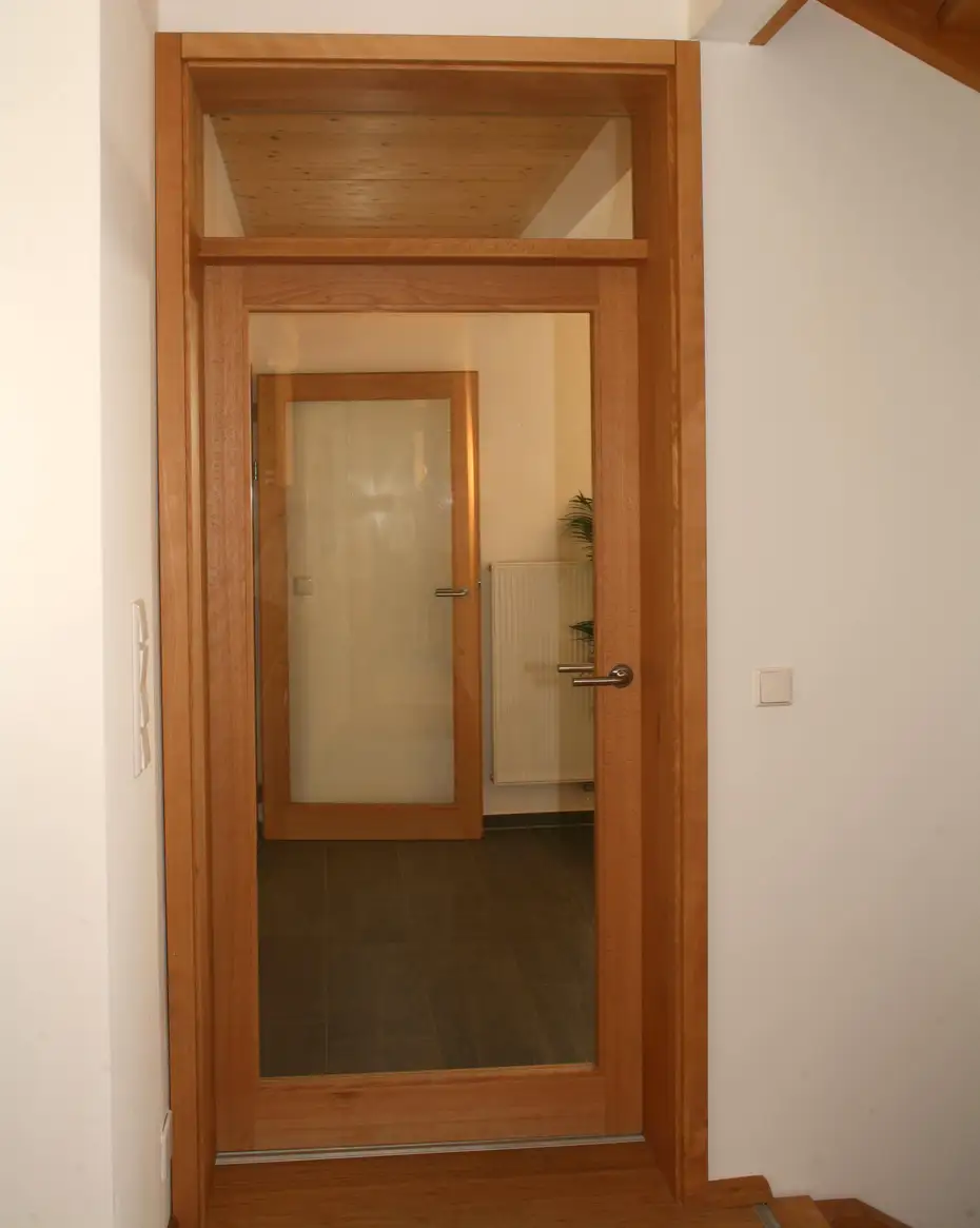 Blockrahmentür mit Oberlicht 