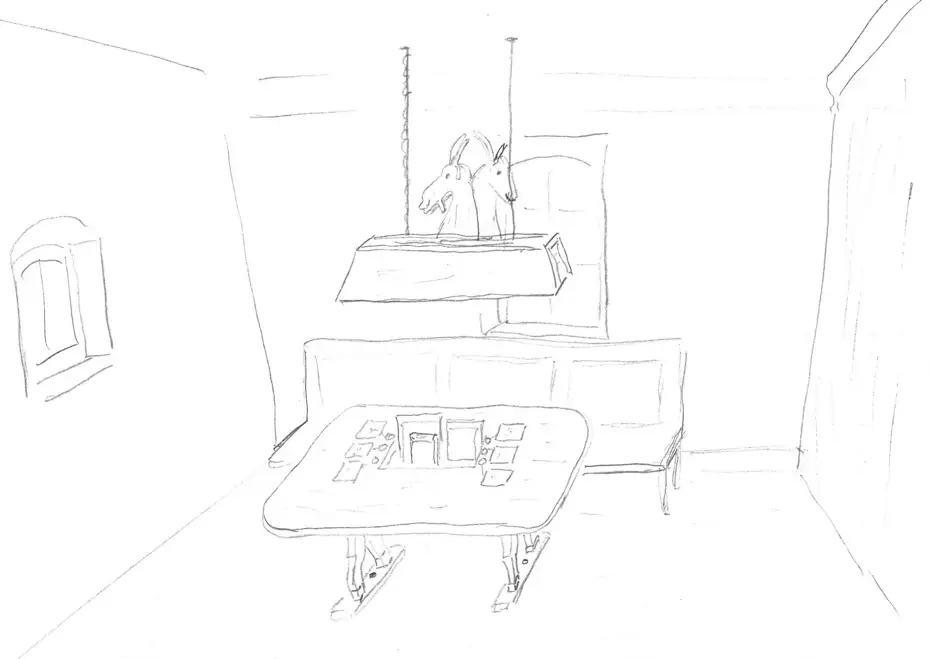 Entwurf dür das Ziegenprojekt des Deutschen Hirtmuseums Entwurf für das Ziegenprojekt des Deutschen Hirtenmuseums