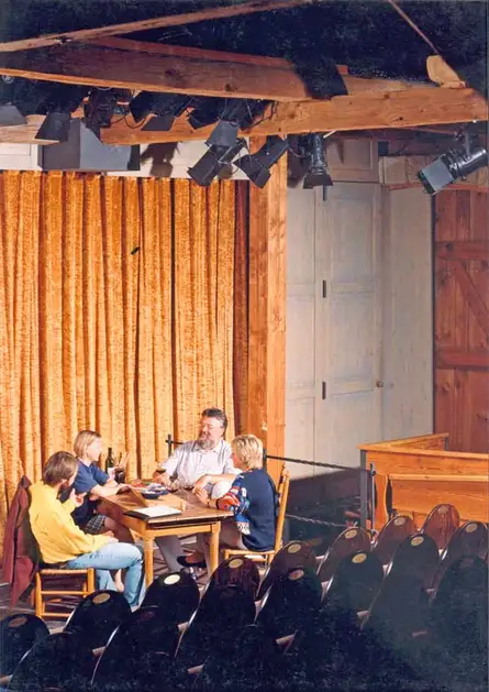 Danzers und Riedelbauchs auf der Bühne