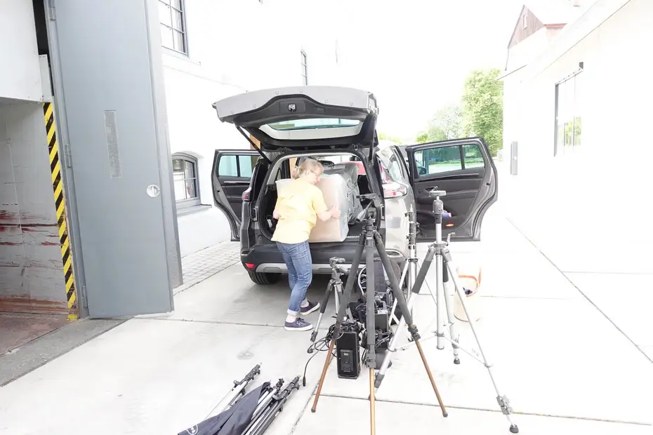 Massivholzmöbel im Loft in Mainleus 