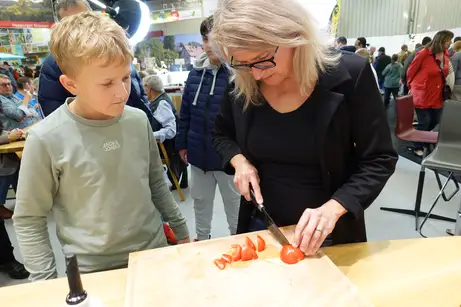 Susi Bisping am NEsmuk Slicer Susi Bisping am NEsmuk Slicer