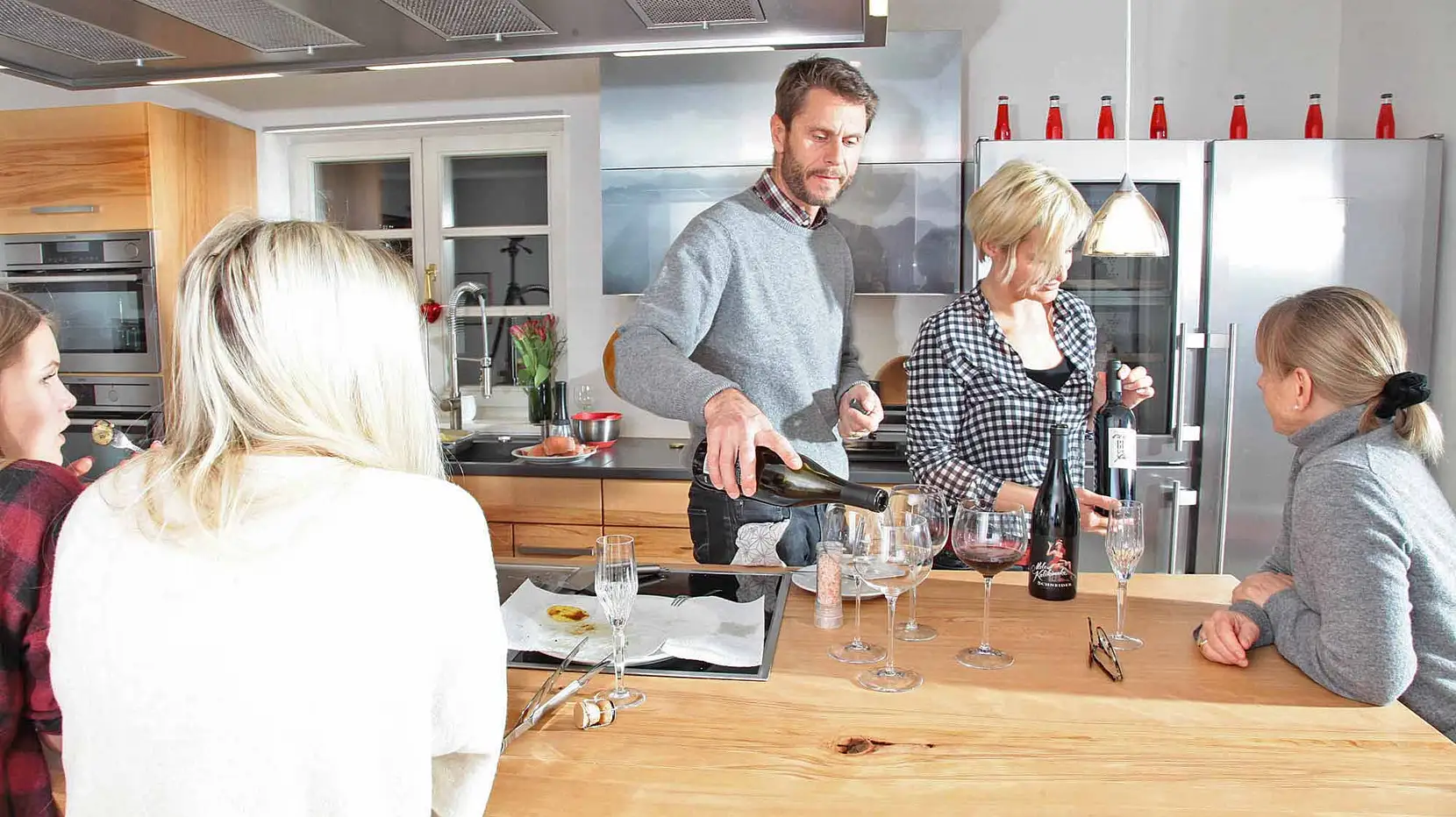 Massivholzküche aus Buche im allgäu Massivholzküchen sind einladend