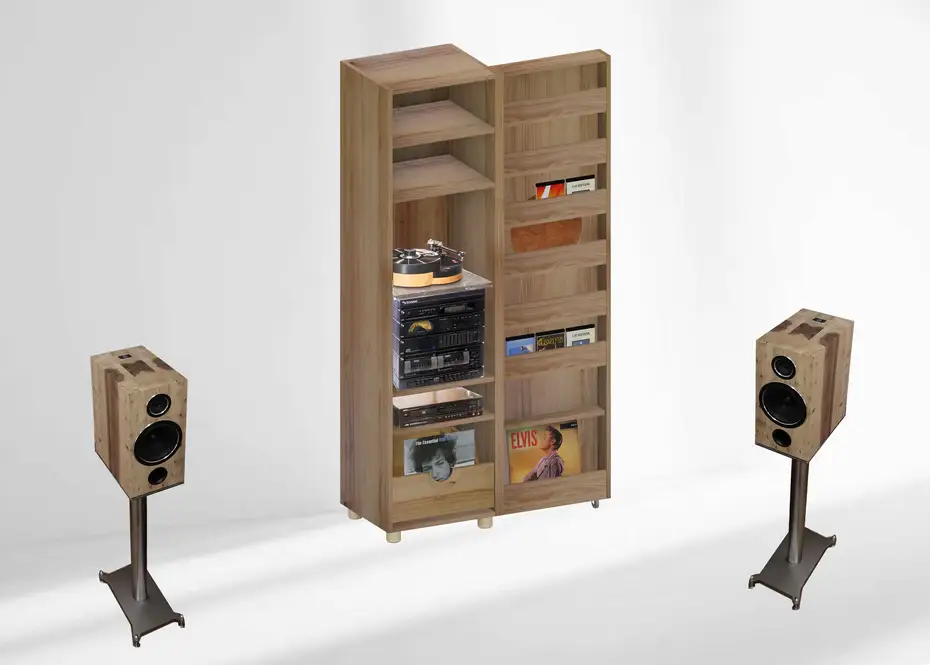 Sarg als Hifimöbel oder andersrum Sarg als Hifimöbel oder andersrum
