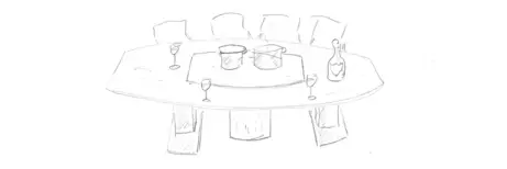 Der erste Konferenz- und Kochtisch Der erste Konferenz- und Kochtisch