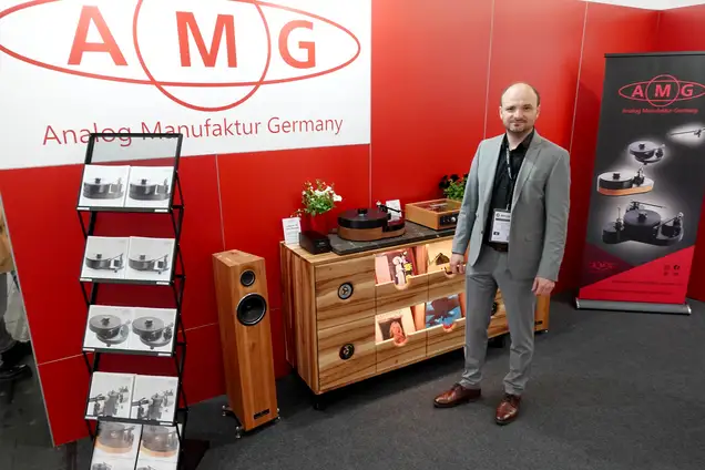 AMG Highend Plattenspieler auf der Highend München 2025 