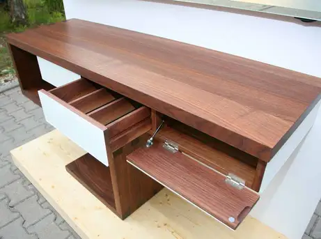 Schminktisch im Detail