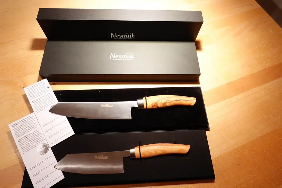 Nesmuk Kochmesser in der Variante Soul, mit Olivengriff Nesmuk Kochmesser in der Variante Soul, mit Olivengriff