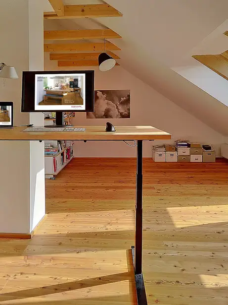 Designerschreibtisch höhenverstellbar Designerschreibtisch höhenverstellbar