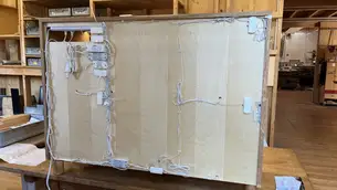 Lichttechnik für den Plattenschrank Lichttechnik für den Plattenschrank