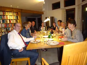 Gesellige Runde mit Denis Scheck und Eva Gritzmann Gesellige Runde mit Denis Scheck und Eva Gritzmann