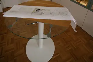 Massivholzbüro mit Anika