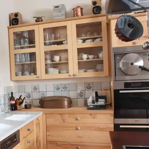 Klarglas mit Facettenschliff 