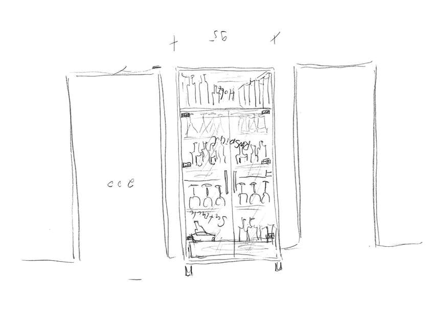 Barschrank-Inspirationen oder auch Geschirrschränke mit Fotos und