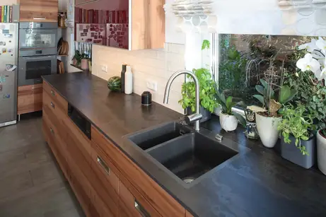 Spüle aus Laborkeramik von Systemceram Spüle aus Laborkeramik von Systemceram