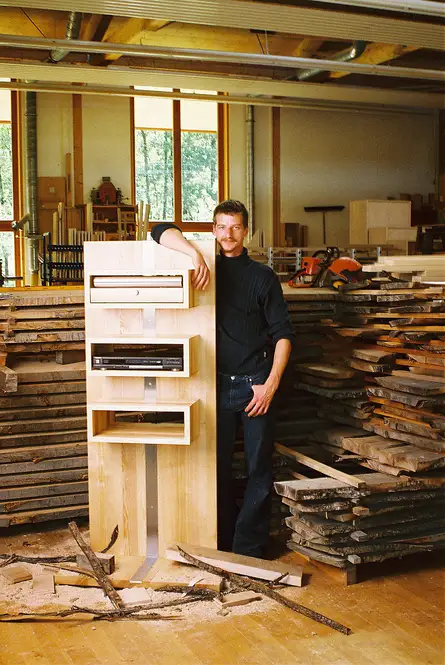 Hifi-Rack in Esche und hoch Hifi-Rack in Esche und hoch