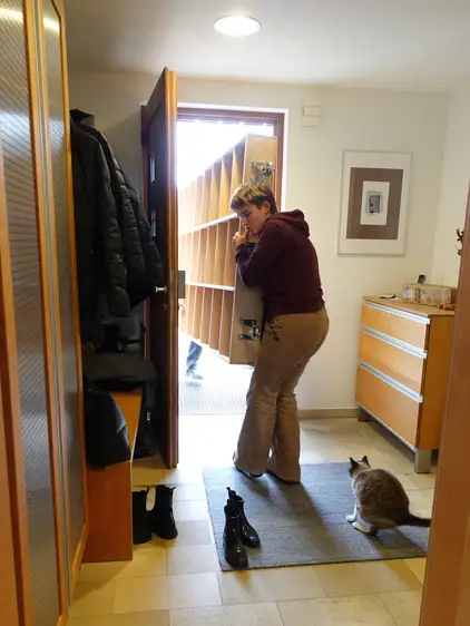 Montage aller Bücherwände durch unser Möbelmacher-Team 