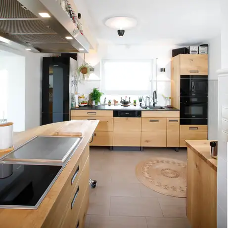 Eichen-Massivholzküche in Nürnberg Falkenheim Eichen-Massivholzküche in Nürnberg Falkenheim