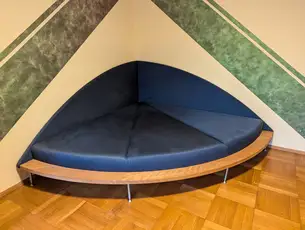 Viertelkreissofa der Möbelmacher 