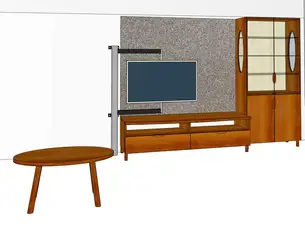 CAD-Zeichnung Massivholzwohnzimmer CAD-Zeichnung Massivholzwohnzimmer