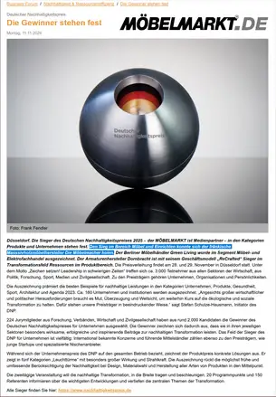 Möbelmarkt (Fachzeitschrift der Möbelindustrie) Möbelmarkt (Fachzeitschrift der Möbelindustrie)