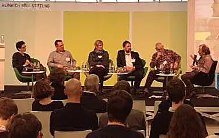 Als Referent bei der Heinrich Böll Stiftung mit IÖW 