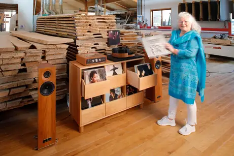 Schallplattenkommode Schallplattenkommode