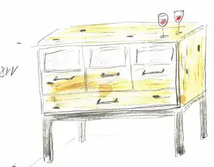 Im Gespräch mit dem Kunden entsteht das erste Skribble Im Gespräch mit dem Kunden entsteht das erste Skribble