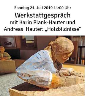 Holzbildnisse von Andreas Hauter 