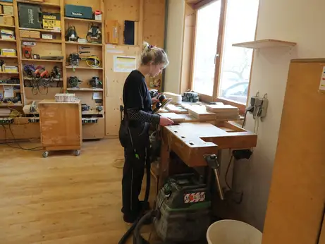 Praktikantin Anna Degen Praktikantin Anna Degen