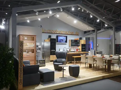 Messestand auf der Heim und Handwerk