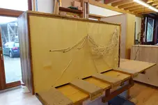 Lichtanlage im Schallplattenschrank Lichtanlage im Schallplattenschrank