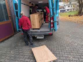 Schallplattenschrank Abtransport Schallplattenschrank Abtransport