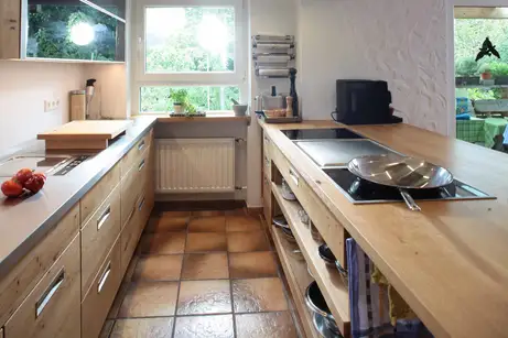 Massivholzküche aus fränkischer Eiche