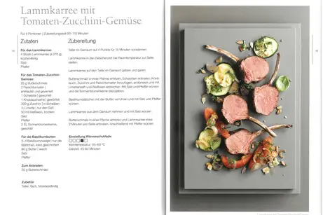 Kochbuch für den Miele Tellerwärmer
