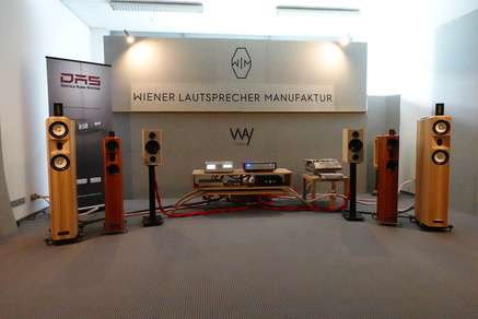 Massivholzboxen der Wiener Lautsprechermanufaktur auf der Highend in München