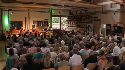 Die Konzertreihe "fränksicher sommer" war schon einige Male bei uns zu Gast